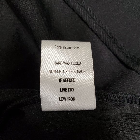 LOVE, NICKIE LEW Black Scalloped Hem Mini Dress - Picture 9 of 12